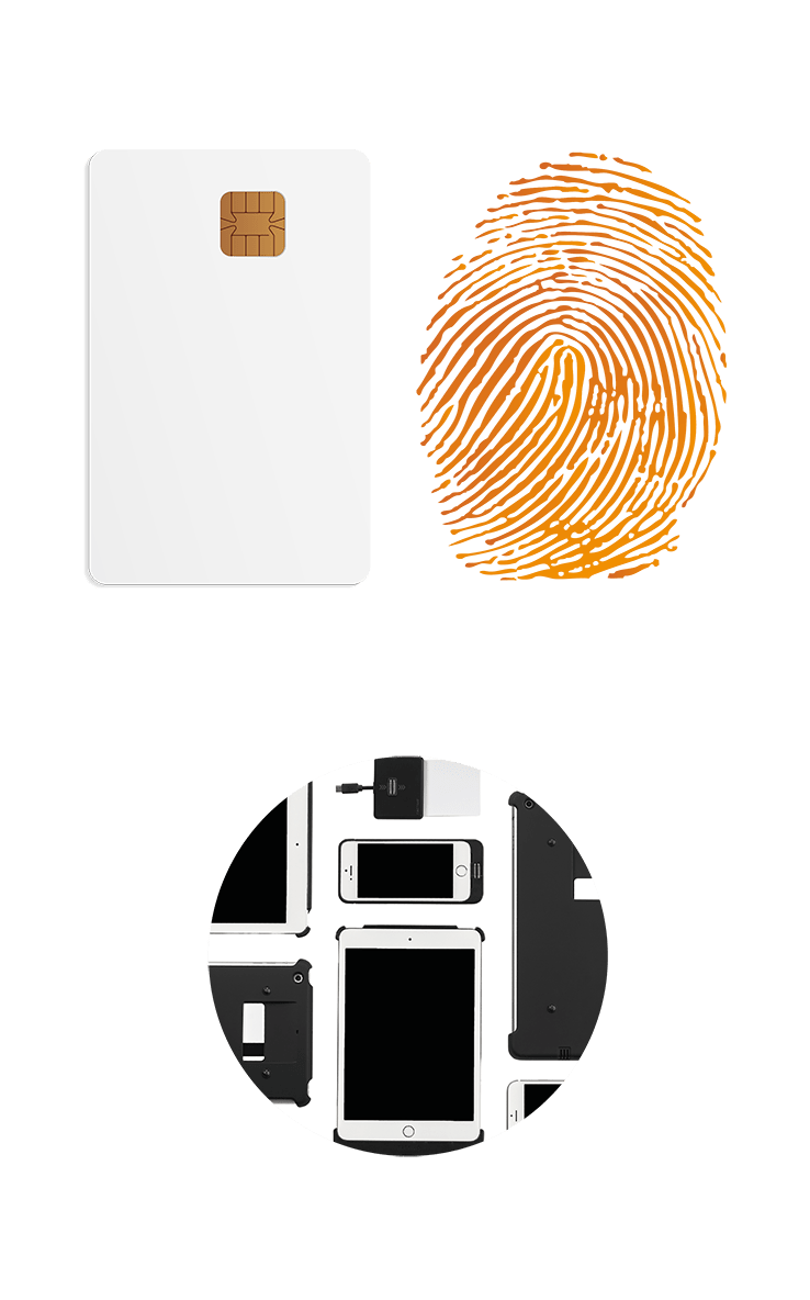 smart card Fingerprint reader for iOS 